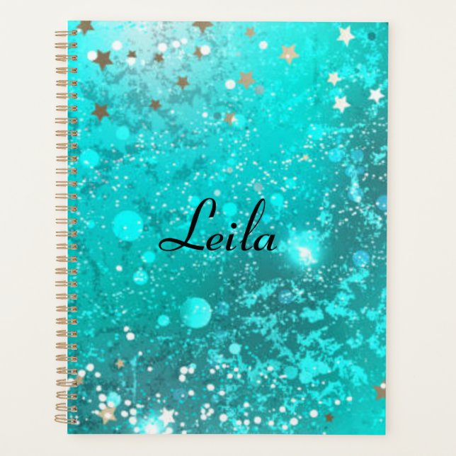 Nom de la Parties scintillant turquoise Blue Spark (Devant)