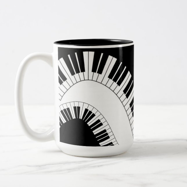 Nom de la Personnaliser Musicien Mug (Gauche)