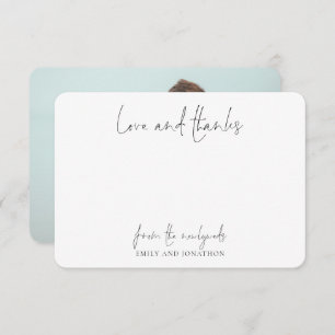 Nom de la photo Script Mariage nouvel amour Merci