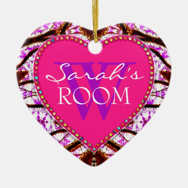 Nom de la porte rose de la tribu Ornement cardiaqu (Devant)