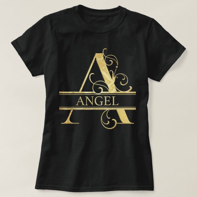 Nom de l'ange T-shirt Copie (Design devant)