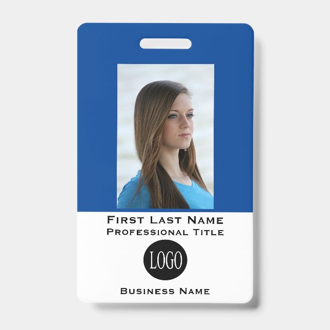Nom de l'employé Balises d'identification Badges B (Face)