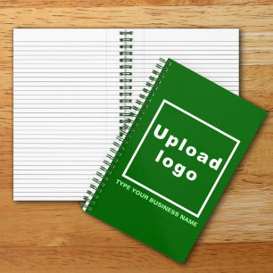 Nom de l'entreprise et logo sur le Carnet à spiral