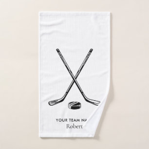 Nom de l'équipe personnalisée Hockey sur glace Bla