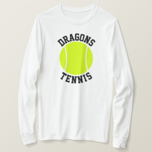 Nom de l'équipe personnalisée ou texte T-shirts de
