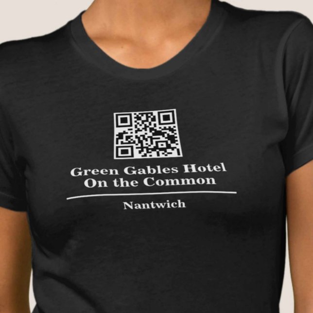 Nom de l'hôtel ou du restaurant avec T-shirt Code  (Créateur téléchargé)