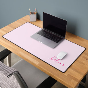 Nom de script Classic rose sur rose Personnalisé