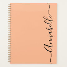 Nom de typographie de script Peach
