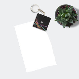 Nom de vague géométrique motif noir