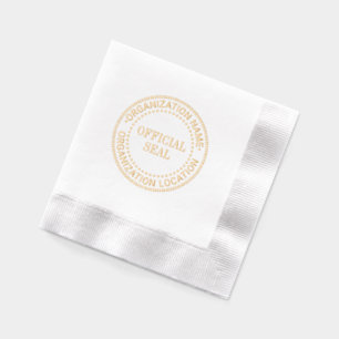 Nom d'emplacement de sceau officiel personnalisé g