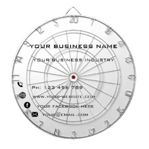 Nom d'entreprise Site Web Info Cible de flechettes