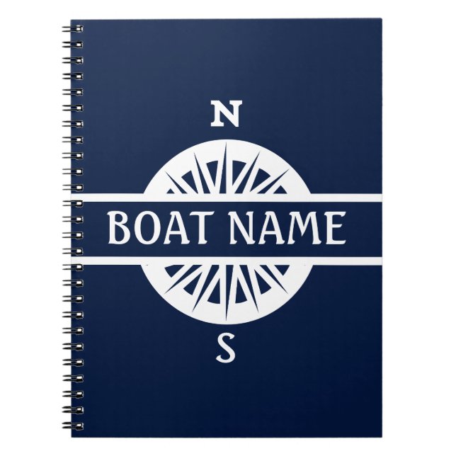 Nom du bateau Compass Journal du capitaine (Devant)