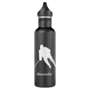 Nom du joueur de bouteille d'eau de hockey sur gla