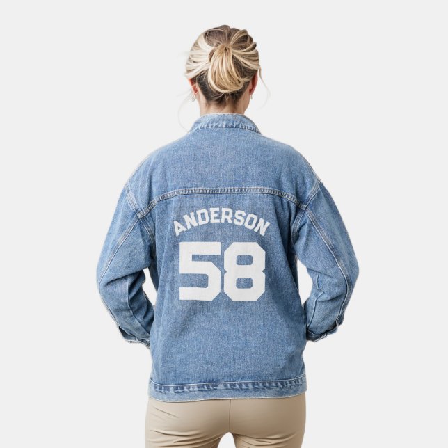 Nom du joueur et numéro Sports Jersey (Modèle)
