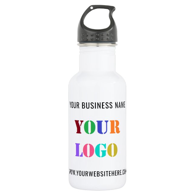 Nom du logo Site Bouteille d'eau Société promotion (Devant)