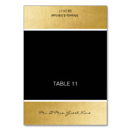 Nom du Mariage do-it-yourself personnalisé Cartes 