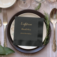 Nom du script de feuille d'or de fête d'anniversai