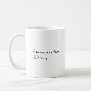 Nom du stylo Mug