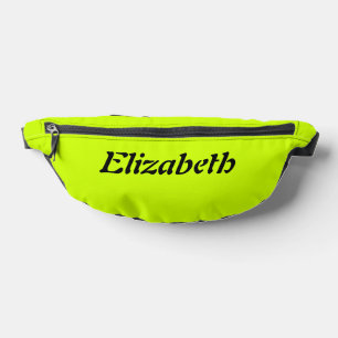 Nom élégant noir   Neon Lime Jaune élégant