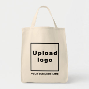 Nom et logo de l'entreprise sur le Sac fourre-tout