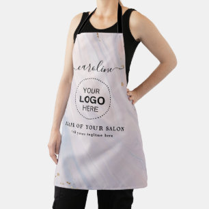 Nom et logo tablier salon de coiffure