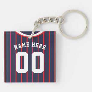 Nom et numéro Clavier Jersey, softball de baseball