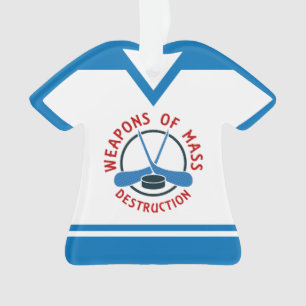 Nom et numéro Jersey Hockey Armement Ornement
