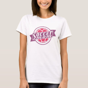 Nom et numéro Retour Imprimer T-shirt Soccer Maman