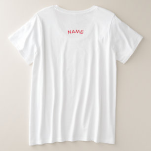 NOM FAIT SUR COMMANDE PLUS LE PAPILLON DE T-SHIRT