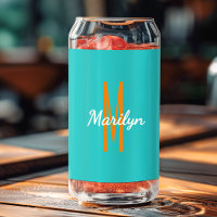 Nom initial | Boisson Turquoise Foncé Orange