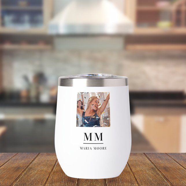 Nom initial du monogramme photo (Créateur téléchargé)