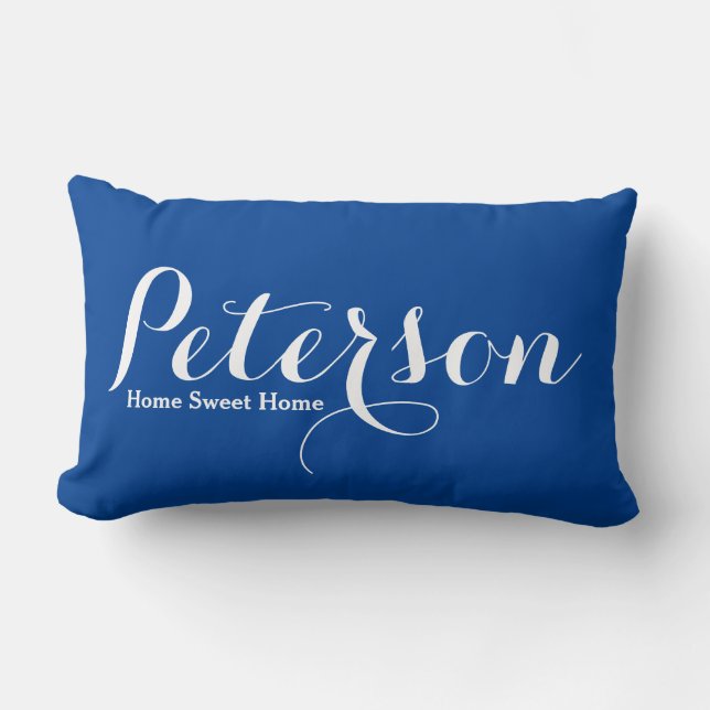 Nom Lumbar Coussin Home Sweet Home (Recto)