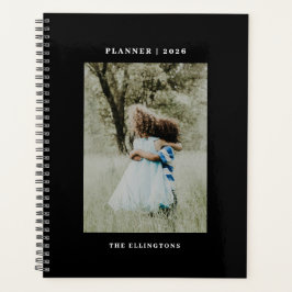 Nom moderne Monogram Photo 2022 Planificateur