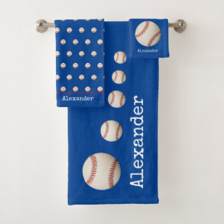 Nom monogramme baseball softball sport bain remorq