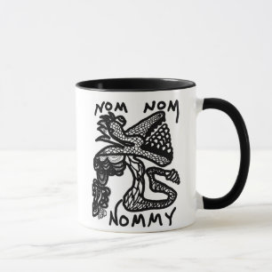 NOM NOM Monster-Kaffee-Tasse Tasse