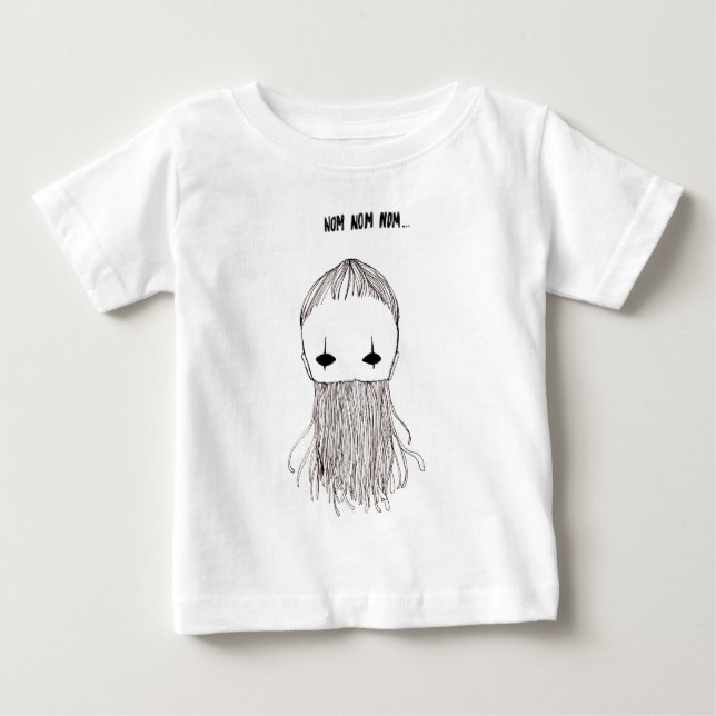 nom nom nom baby t-shirt (Vorderseite)