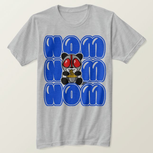 NOM NOM NOM PANDA-T-SHIRT T-Shirt (Design vorne)