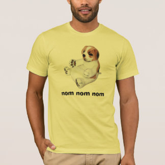 Nom Nom Nom Welpen-Shirt T-Shirt