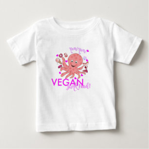 NOM NOM VEGANE KRAM-NAHRUNGSMITTELkleinkindrüsche Baby T-shirt
