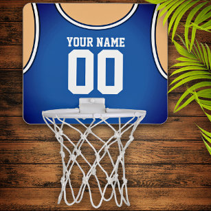 Nom/numéro personnalisé Mini panier de basket