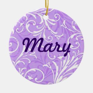 Nom ornemental pourpre Ornement