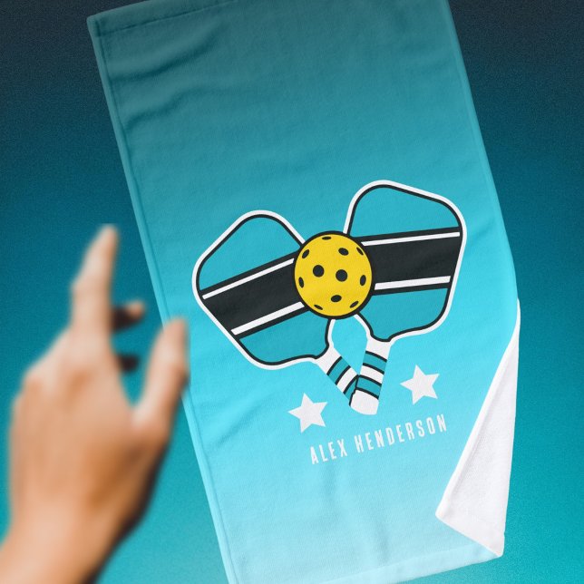 Nom personnalisable Mint Pickleball Paddle (Créateur téléchargé)