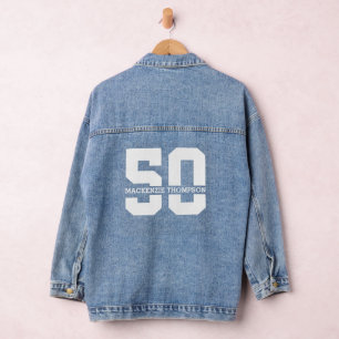 Nom personnalisé 50e anniversaire Moderne
