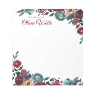 Nom personnalisé   À Partir Du Bureau Du Bloc-Note