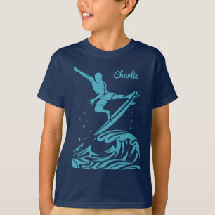 Nom personnalisé Chemises et vestes de surfeur