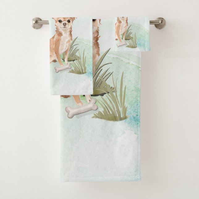 Nom personnalisé Chihuahua Chien animal de compagn (En situation)