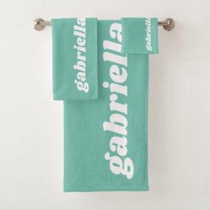 Nom personnalisé College Dorm Graduation Green