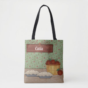 Nom personnalisé Cuisine Pomme tarte Pays Sac four
