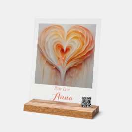 Nom personnalisé, date spéciale, CODE QR