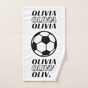 NOM PERSONNALISÉ DE LA FILLE DE FOOTBALL